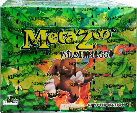 MetaZoo Wilderness store 1st Edition Booster Box Authentic Factory Sealed