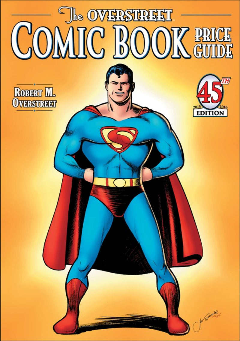 Guía de precios de cómics de Overstreet n.° 45 Golden Age Superman SC