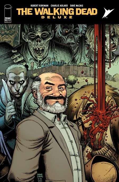 Walking Dead Deluxe #95 Portada D Arthur Adams y Dave Mccaig Variante