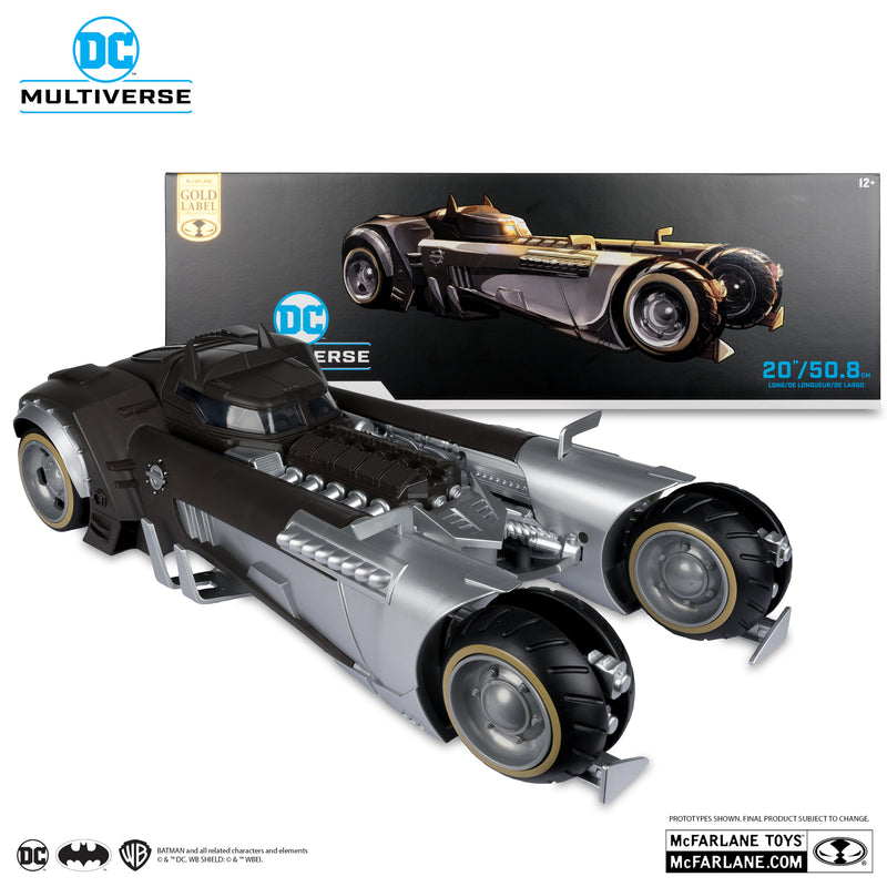 DC Multiverse Batmobile (Batman: White Knight) Gold Label