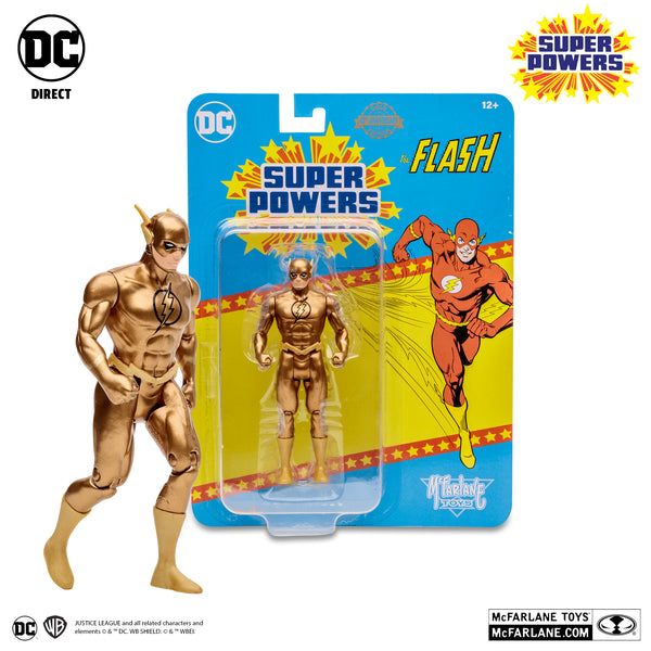 EL FLASH (EDICIÓN DORADA) DC SUPERPODERES