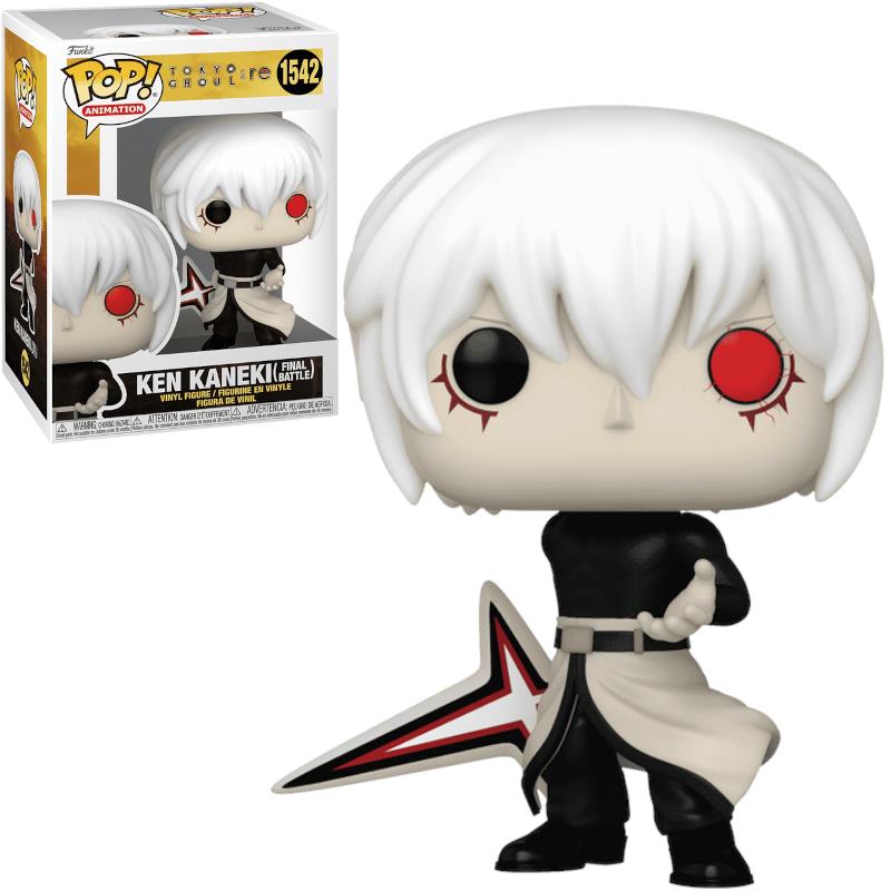 Pop Animation Tokyo Ghoul Re Ken Kaneki Figurine en vinyle Dernière bataille