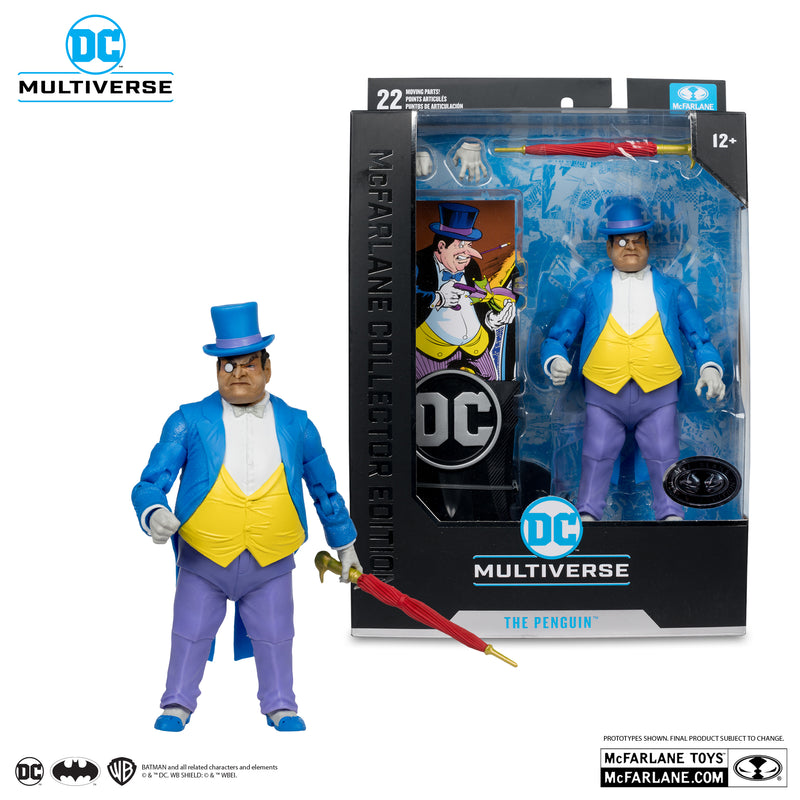 EL PINGÜINO (CLÁSICO DE DC) EDICIÓN COLECCIONISTA MCFARLANE N.º 12 (EDICIÓN PLATINO)