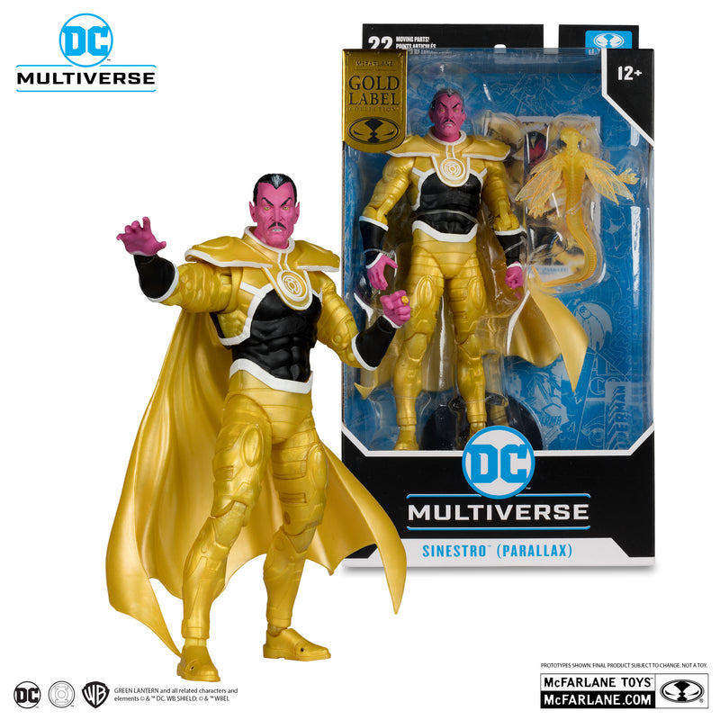 Mcfarlane DC Multiverse Sinestro (Parallax) Gold Label