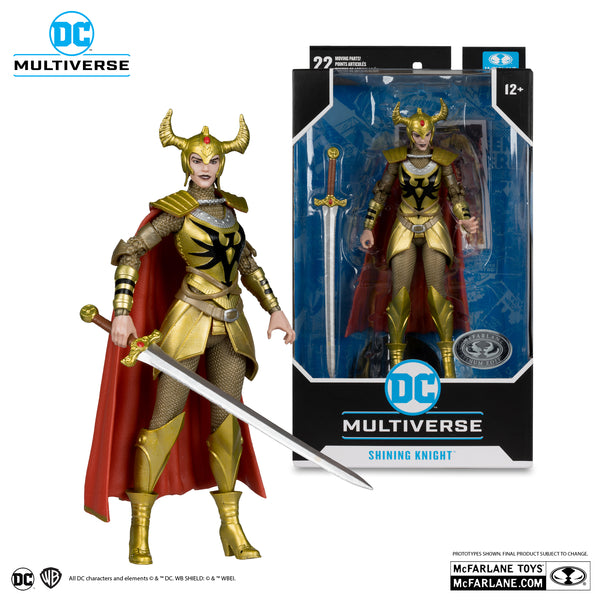 Mcfarlane DC Multiverse Shining Knight (Platinum Edition)