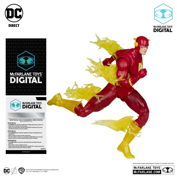 The Flash (Speed Force) with McFarlane Toys Digital Collectible (Platinum Edition)