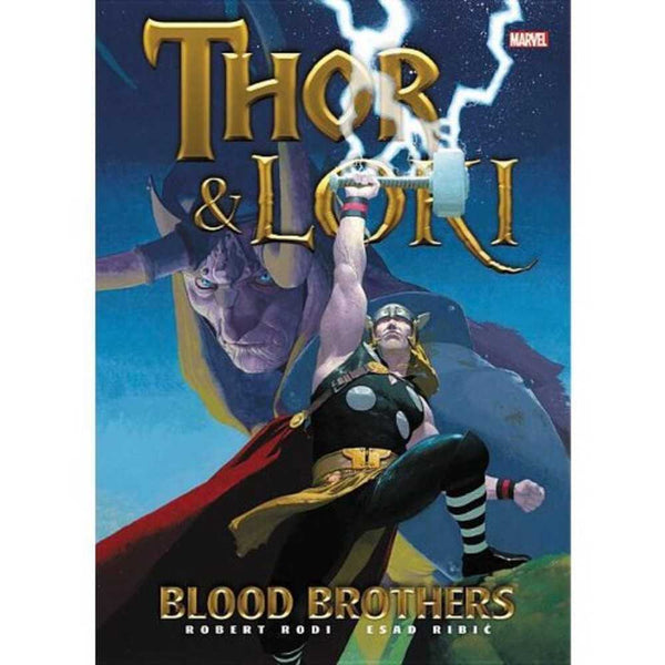 Thor y Loki Tapa dura Hermanos de sangre