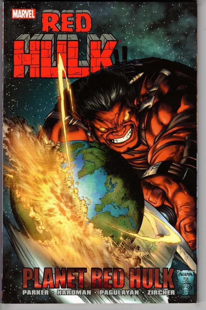 Red Hulk Planet Red Hulk TPB