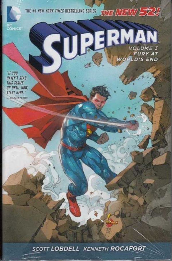 Superman Tapa dura Volumen 03 Furia en el fin del mundo (N52)