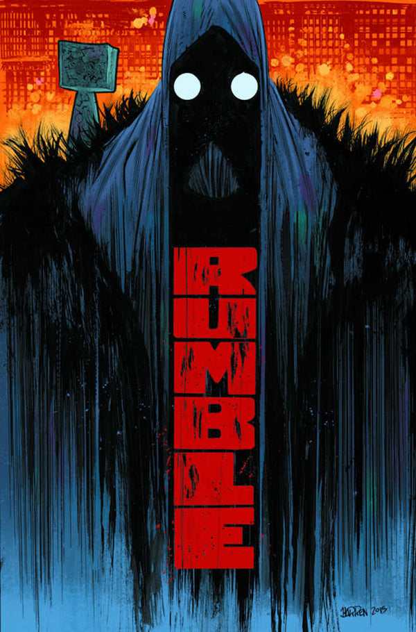 Rumble TPB Volumen 01 ¿De qué color es la oscuridad? (Para adultos)