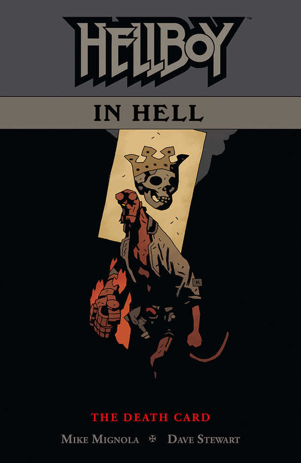 Carta de la muerte del volumen 02 de Hellboy In Hell TPB