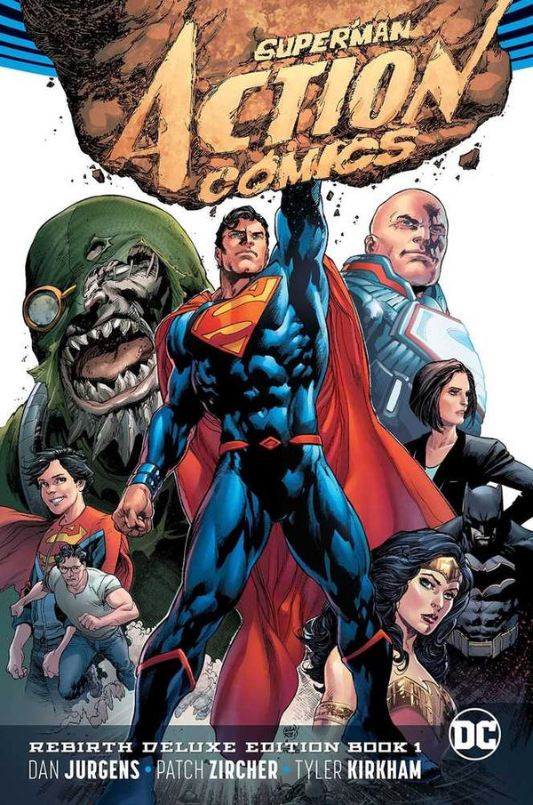 Superman Action Comics Rebirth Deluxe Libro de tapa dura para coleccionistas 01