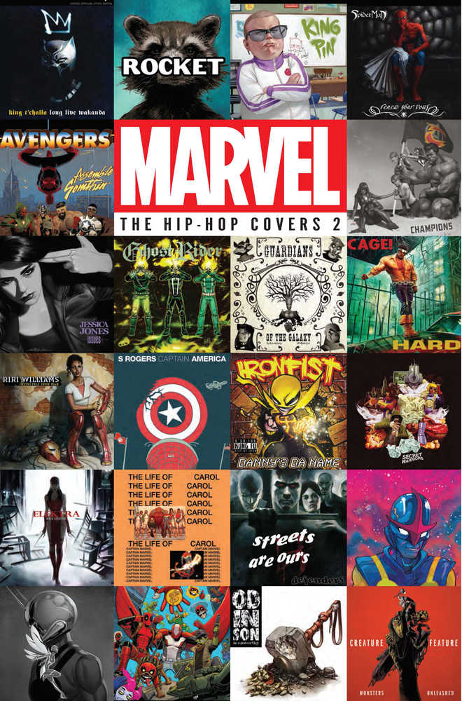 Marvel Hip Hop Covers Tapa dura Volumen 02