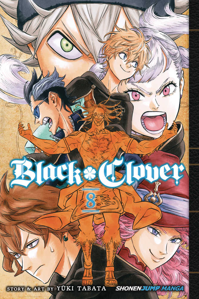 Novela gráfica Black Clover Volumen 08