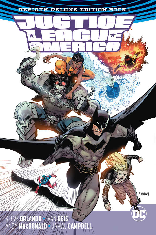 Libro de tapa dura de lujo para coleccionistas de Justice League Of America Rebirth 01