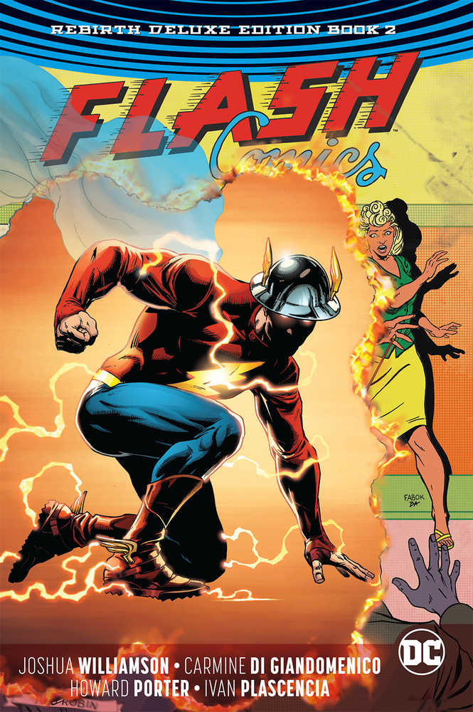 Libro de tapa dura de lujo para coleccionistas Flash Rebirth 02