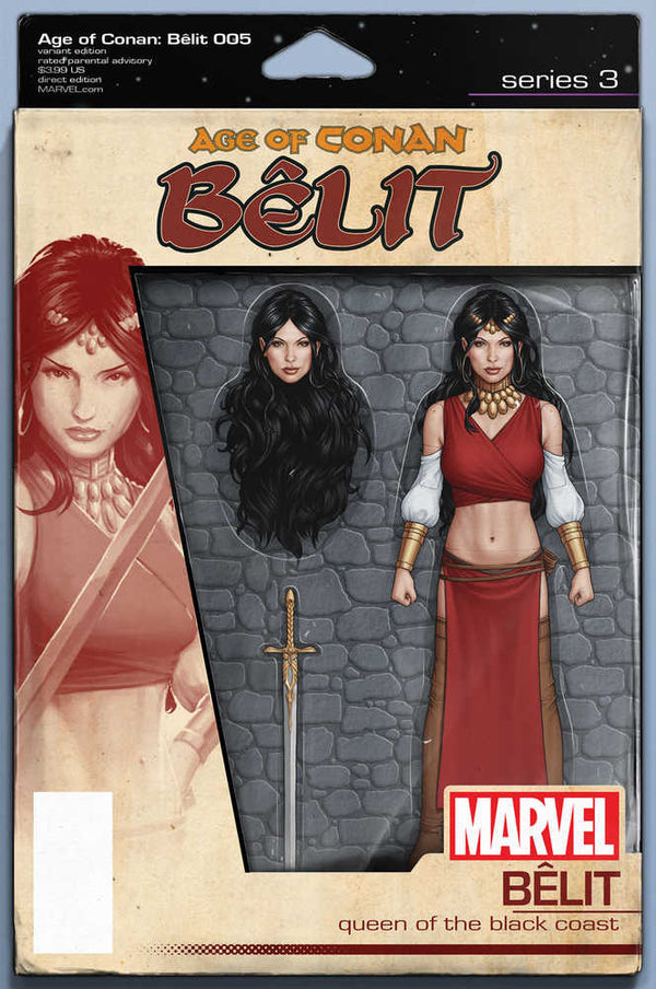 Age Of Conan Belit #5 (Of 5) Christopher Action Figure Variant