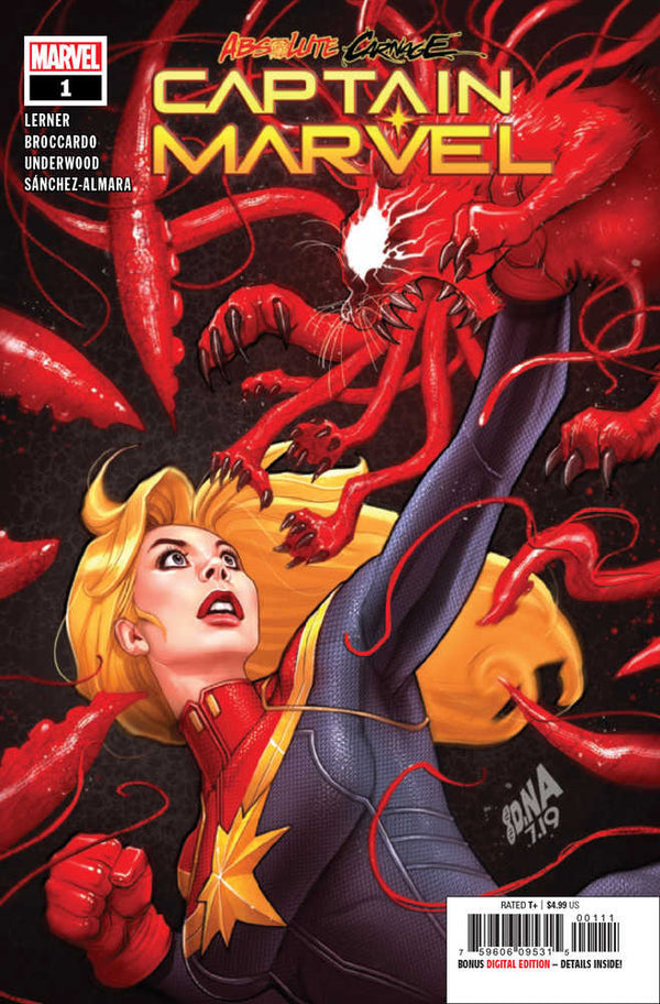 Absolute Carnage Captain Marvel #1 Ac