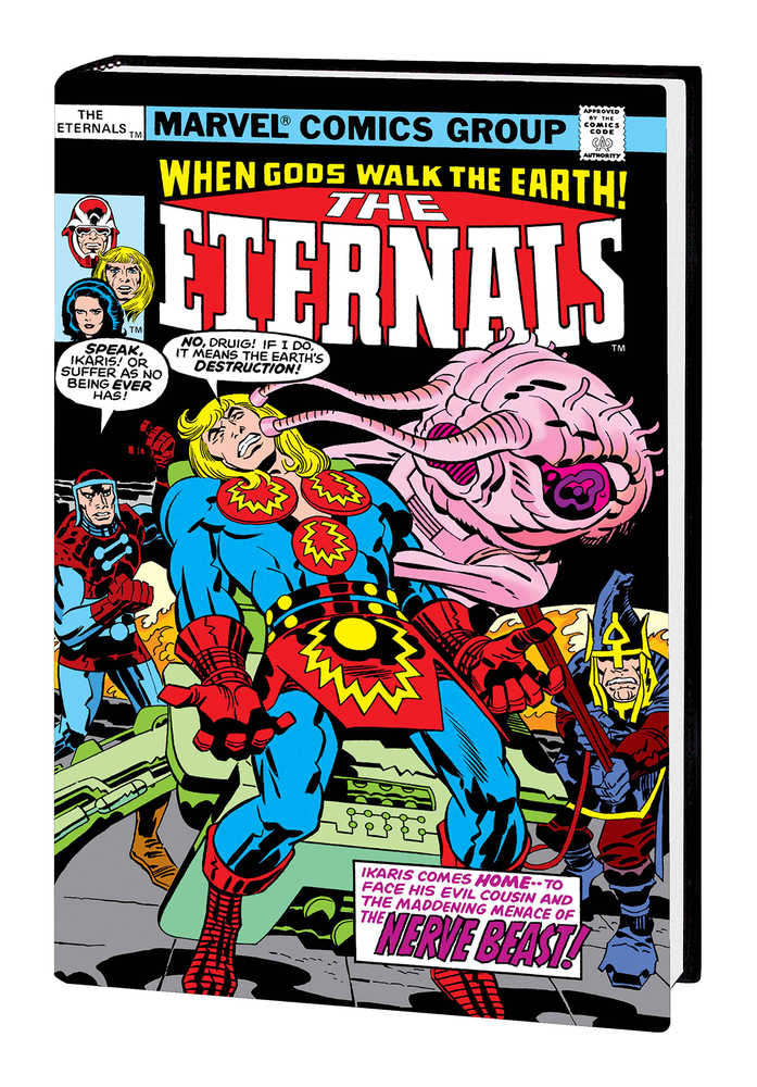 Eternals Complete Saga Omnibus Tapa dura Variante de mercado directo de Kirby