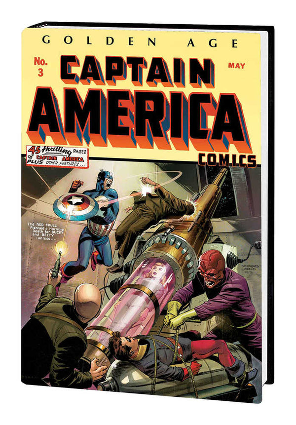 Golden Age Captain America Omnibus Hardcover Volume 01 New Printing