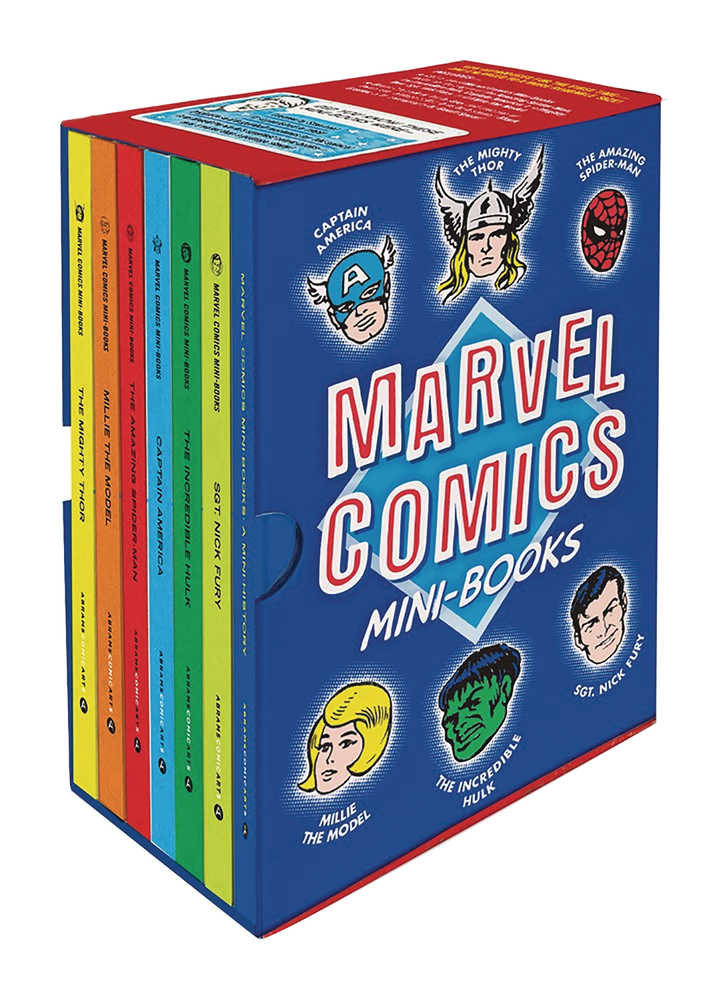 Caja coleccionable de minilibros de Marvel Comics