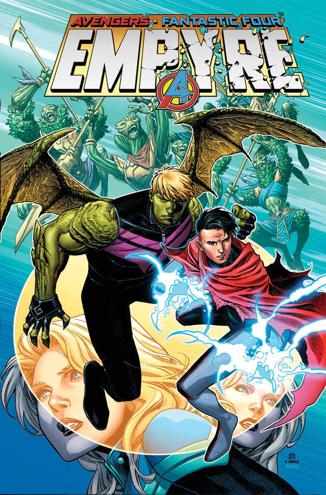 Empyre Omnibus Hardcover Cheung Hulkling Wiccan Direct Market Variant