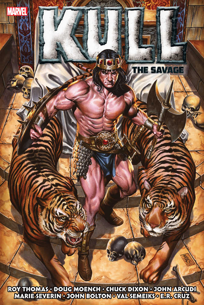 Kull Savage Original Marvel Years Omnibus Tapa dura Brooks Cover (para adultos)