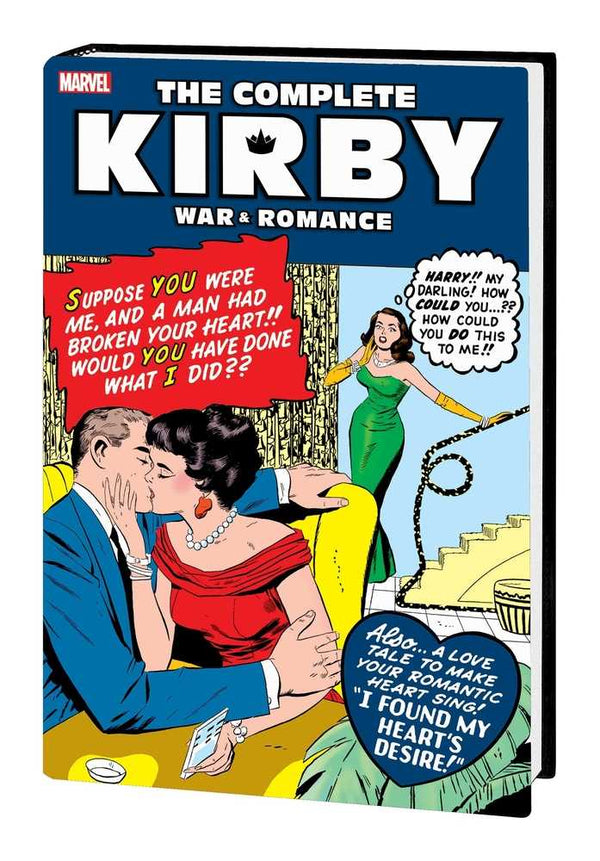 Variante de mercado directo de romance de tapa dura completa de Kirby War And Romance