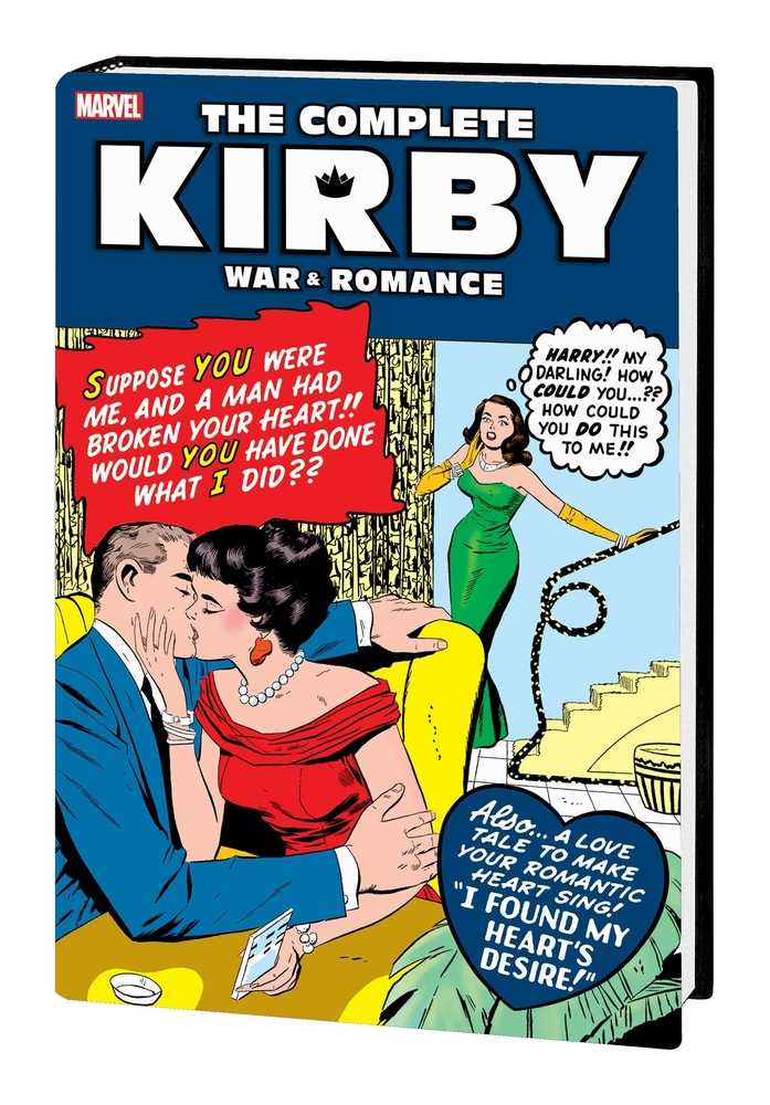 Variante de mercado directo de romance de tapa dura completa de Kirby War And Romance