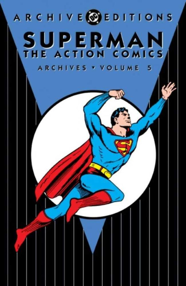 Archivos de cómics de acción de Superman, volumen de tapa dura 05