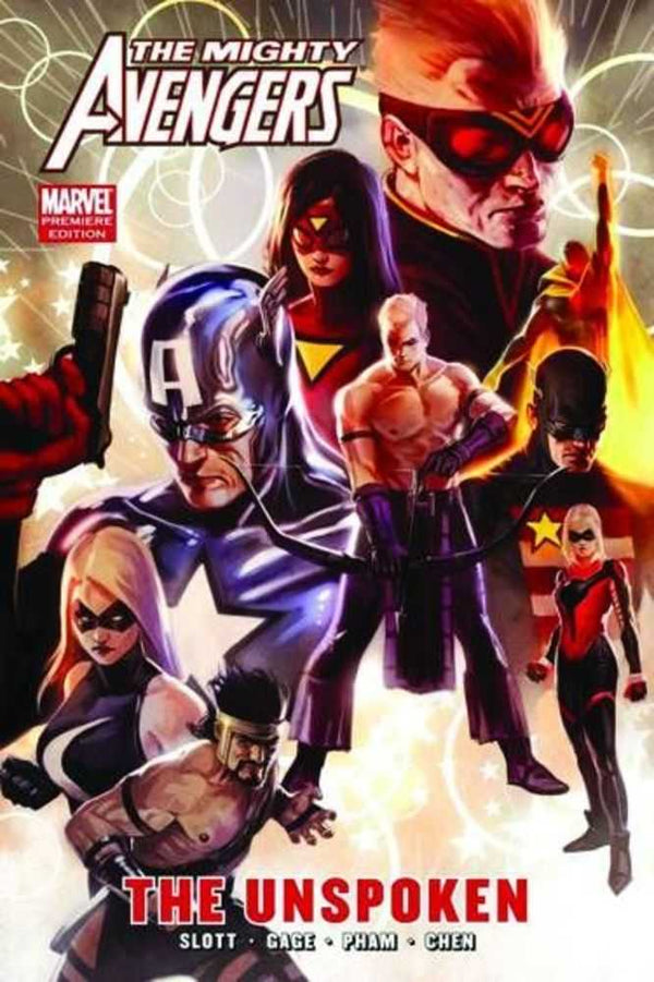 Mighty Avengers Prem Tapa dura Sin palabras