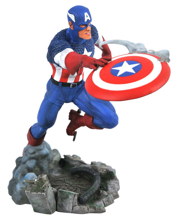 Estatua de PVC de Marvel Gallery vs Captain America