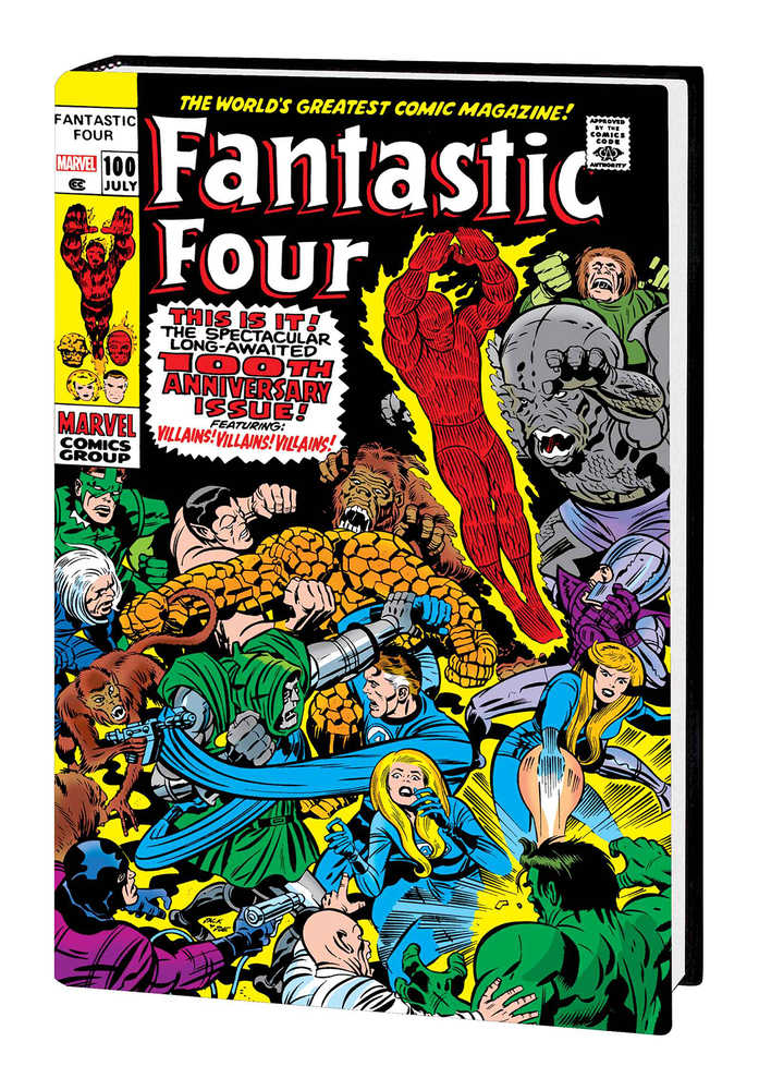 Fantastic Four Omnibus Hardcover Volume 04 Kirby Direct Market Variant