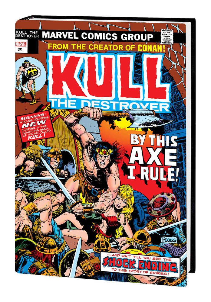 Kull Destroyer Original Marvel Years Omnibus Tapa dura Ploog Variante de mercado directo