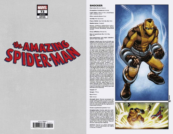 Amazing Spider-Man #73 Baldeon Handbook Variant Sinw