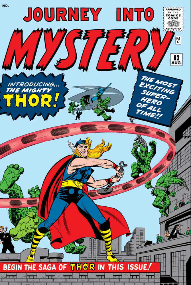 Mighty Thor Omnibus Tapa dura Volumen 01 Kirby Direct Market Variante Nueva impresión