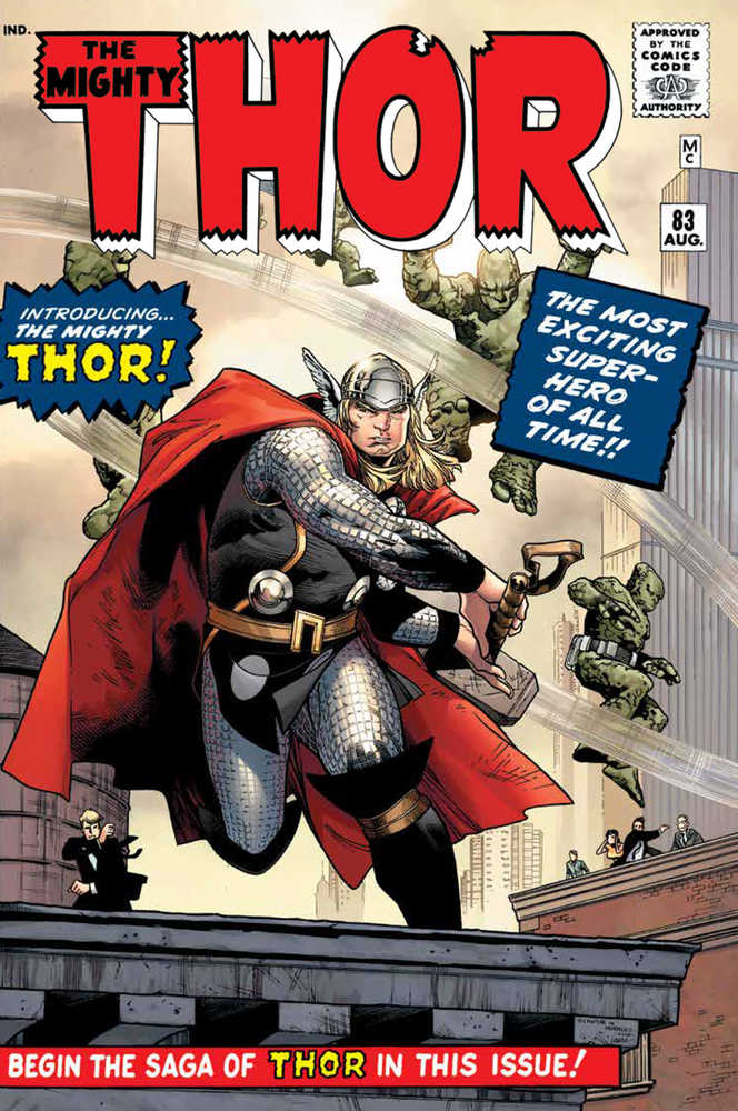 Mighty Thor Omnibus Tapa dura Volumen 01 Tapa Coipel Nueva impresión