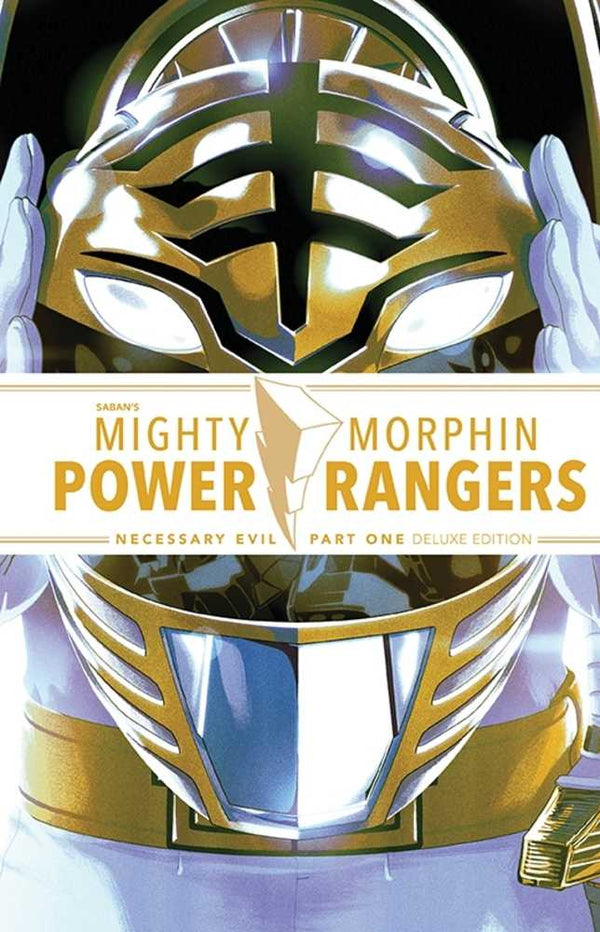 Mighty Morphin Power Rangers Necessary Evil Edición Deluxe Tapa dura Pt 01