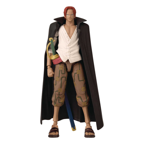 Anime Heroes One Piece Shanks 6.5 In Action Figure