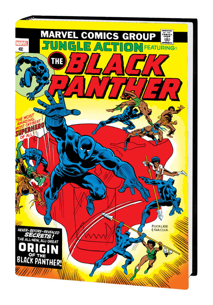 Black Panther Early Marvel Years Omnibus Tapa dura Volumen 01 Variante de mercado directo