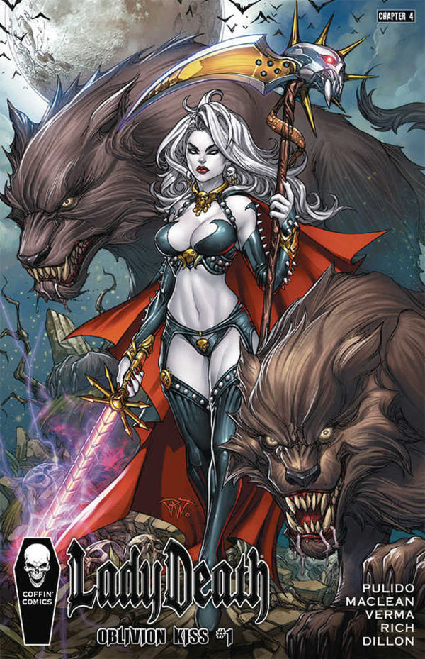 Lady Death Oblivion Kiss #1 Edición de estreno (para adultos)