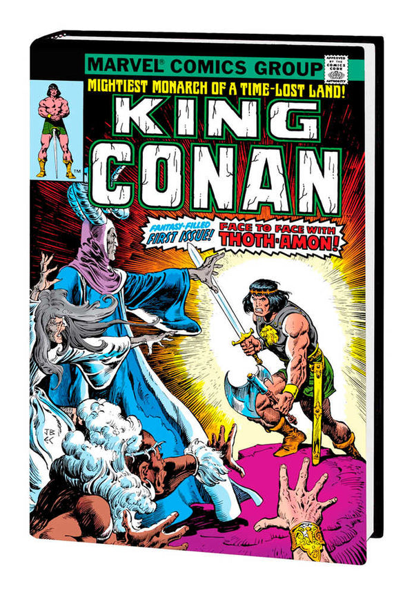 Conan King Original Marvel Years Omnibus Hardcover Volume 01 Direct Market Variant