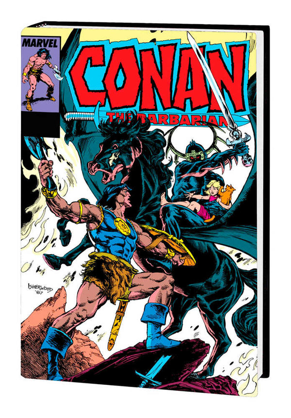 Conan el Bárbaro Original Marvel Years Omnibus Tapa dura Volumen 08 Variante de mercado directo