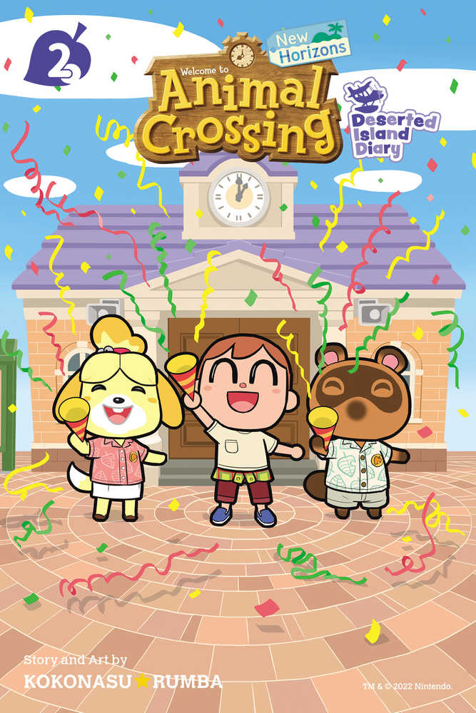 Animal Crossing New Horizons: novela gráfica, volumen 02: diario de la isla desierta