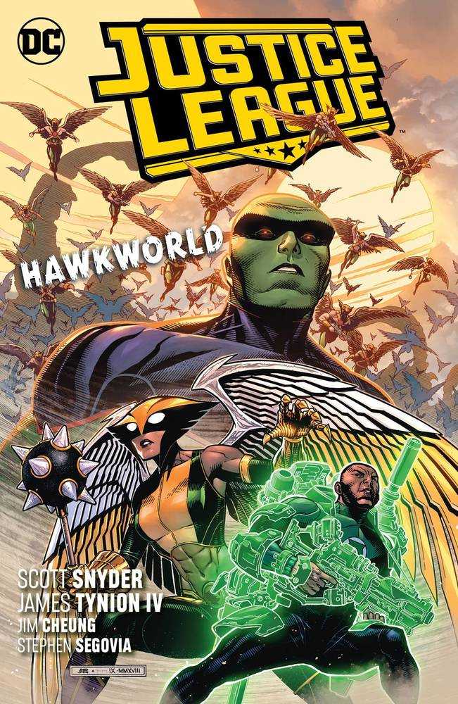 Liga de la Justicia TPB Volumen 03 Hawkworld