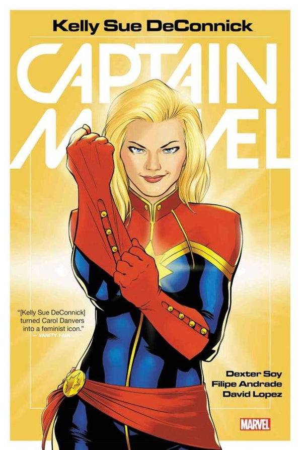 Captain Marvel By Kelly Sue Deconnick Omnibus Hardcover Lopez Variant