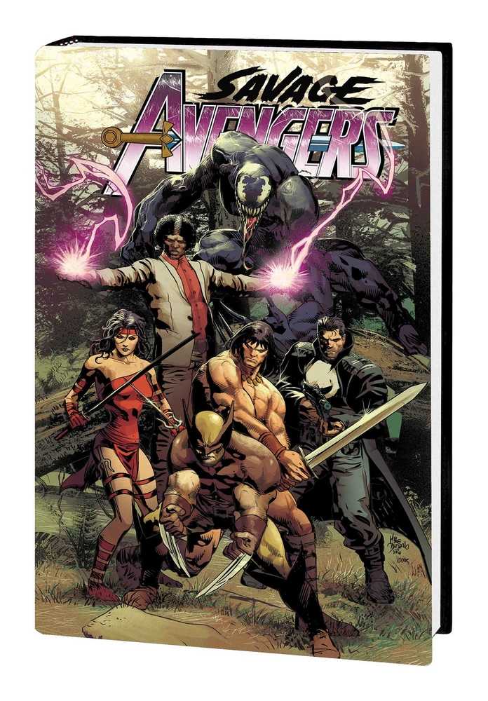 Savage Avengers Gerry Duggan Omnibus Tapa dura Deodato Jr Variante de mercado directo