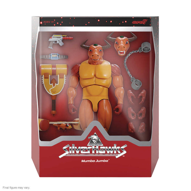 Figura Jumbo Silverhawks Ultimates W3 Mumbo