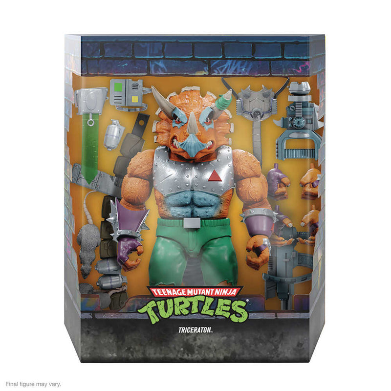 Teenage Mutant Ninja Turtles Ultimates W7 Triceraton Action Figure