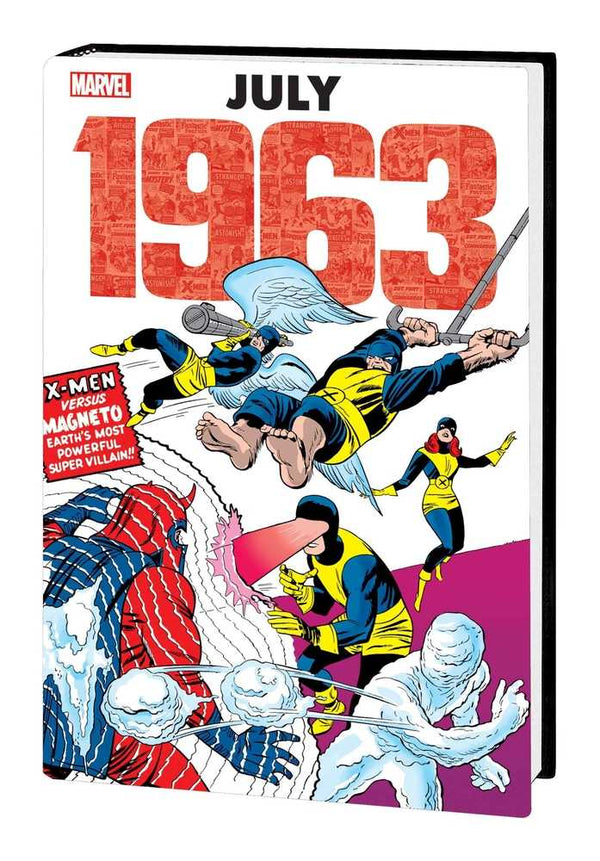 Marvel July 1963 Omnibus Hardcover Kirby X-Men Cover Direct Market Only